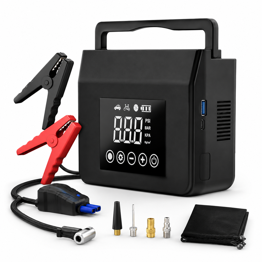 HIEHA 150 PSI въздушна помпа и стартер