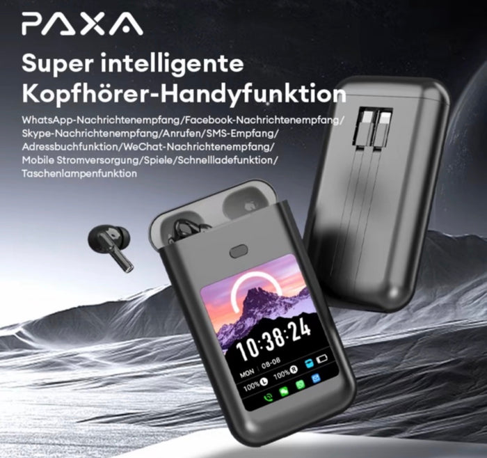 PAXA смарт слушалки с touchscreen калъф